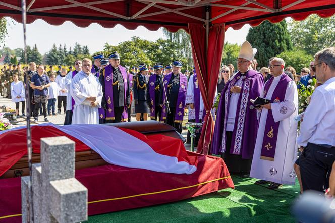 Ostatnie pożegnanie st. ogn. Łukasza Włodarczyka