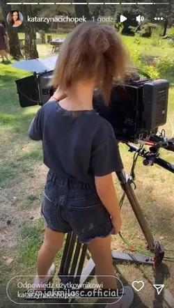 M jak miłość na planie. Helenka, córka Katarzyny Cichopek