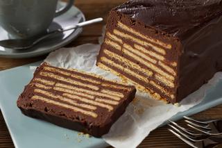 Ciasteczkowy blok czekoladowy - obłędne ciasto bez pieczenia