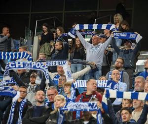 Kibice na meczu Lech Poznań - Stal Mielec