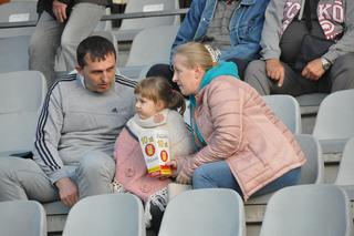 Kibice na meczu Korona Kielce - Warta Poznań