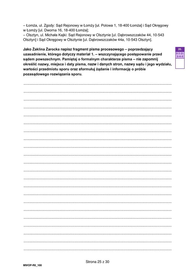 Matura WOS 2025 - ARKUSZ CKE, ODPOWIEDZI, ZADANIA DO POBRANIA