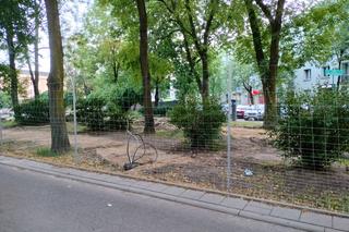 Trwa remont Skweru Pawła Bogdana Adamowicza w Białymstoku