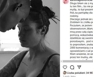 Mocne! Karolina Gilon pokazała swój poród