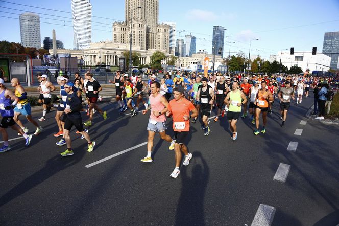 Uczestnicy 46. edycji Nationale-Nederlanden Maratonu Warszawskiego