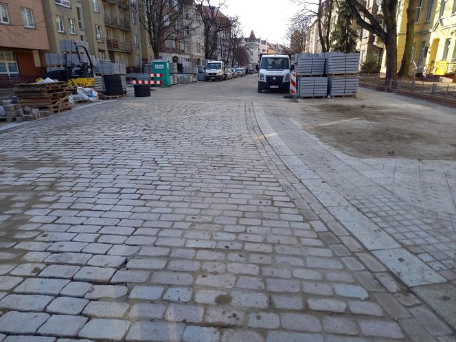 Przebudowa ulic na Turzynie - luty 2022