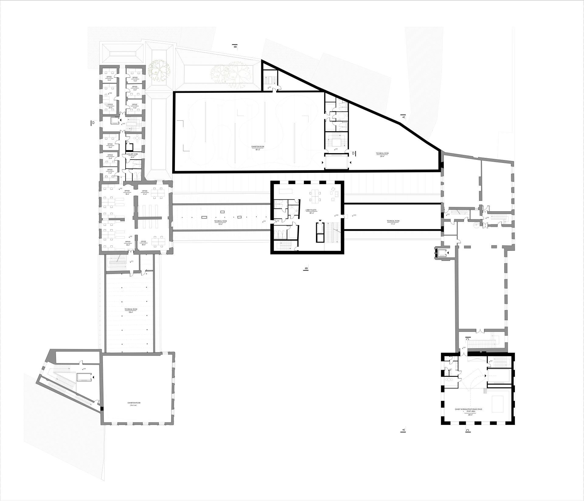 Pałac Radziwiłłów w Wilnie według WXCA