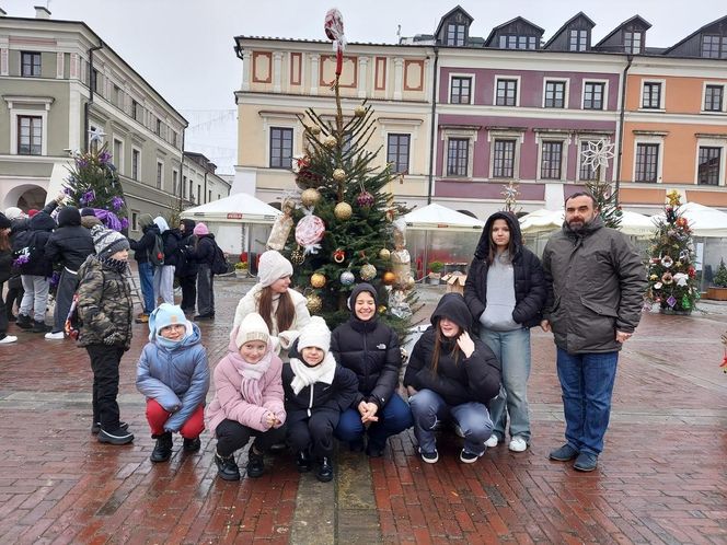  Zamojskie przedszkola i szkoły dekorowały choinki