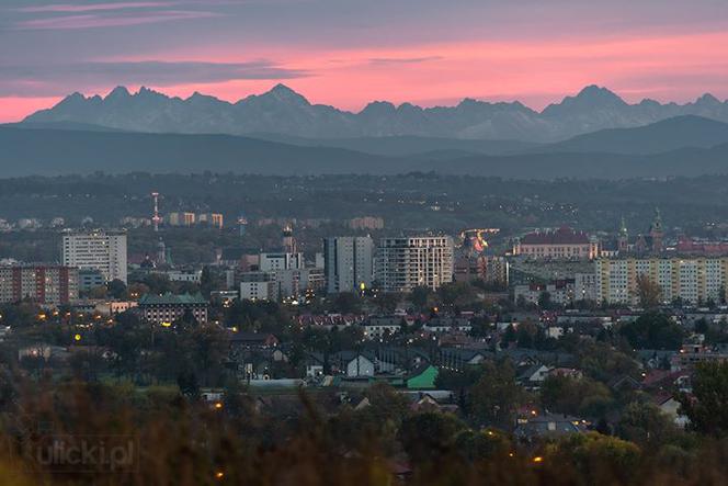 Z Krakowa znów było widać Tatry