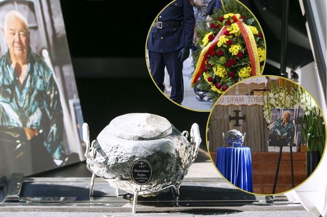 Ostatnie pożegnanie Stanisława Sojki. Morze białych kwiatów i symboliczny wieniec od Rafała Trzaskowskiego