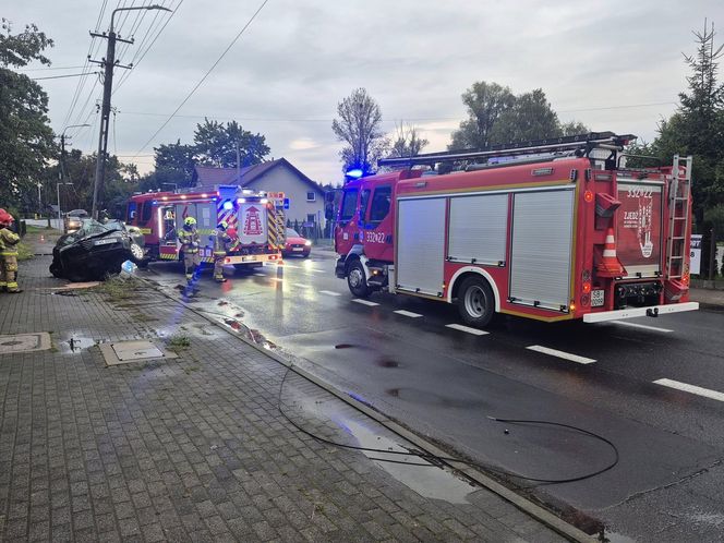 Wypadek w Czechowicach-Dziedzicach