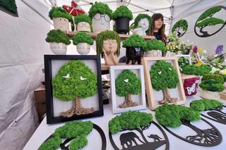 Zielona dzieła sztuki na tarnogórskim jarmarki wielkanocnym ZDJĘCIA