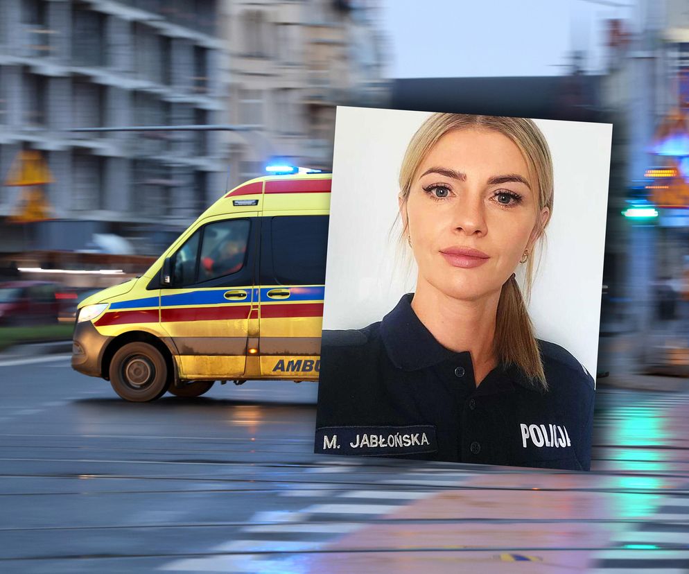 Piękna policjantka szła do sklepu. Bez wahania ruszyła na pomoc