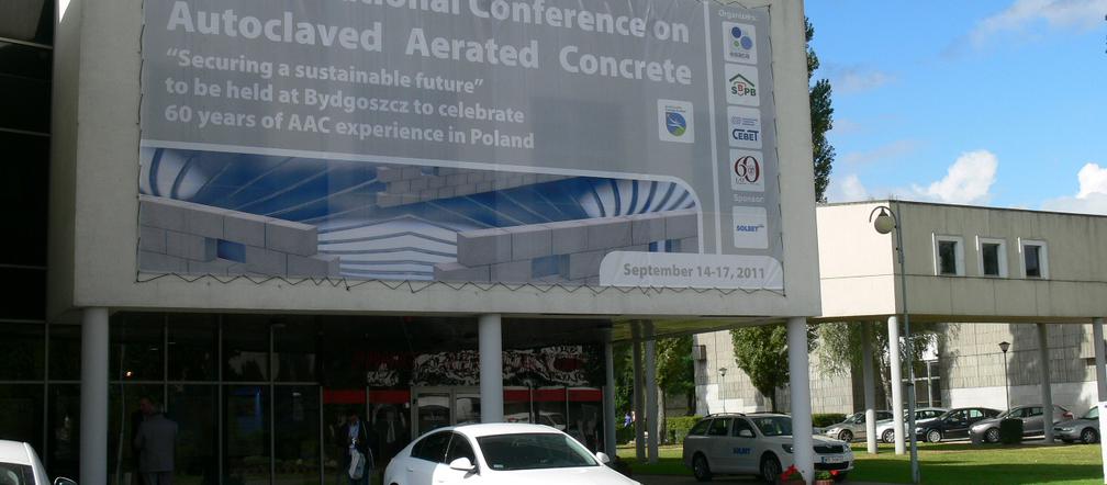 Bydgoszcz światową stolicą betonu komórkowego: V Międzynarodowa Konferencjia Autoklawizowanego Betonu Komórkowego