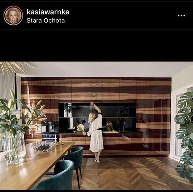 Katarzyna Warnke wymuskała sobie gniazdko