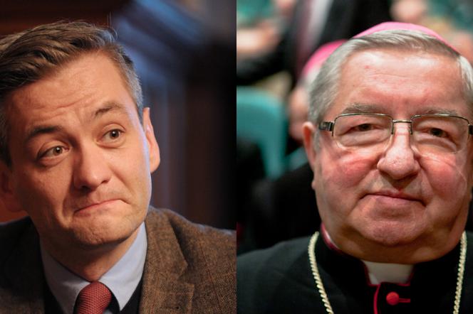 Biedroń drwi z abp. Głodzia. Wraca sprawa portretu Jana Pawła 2