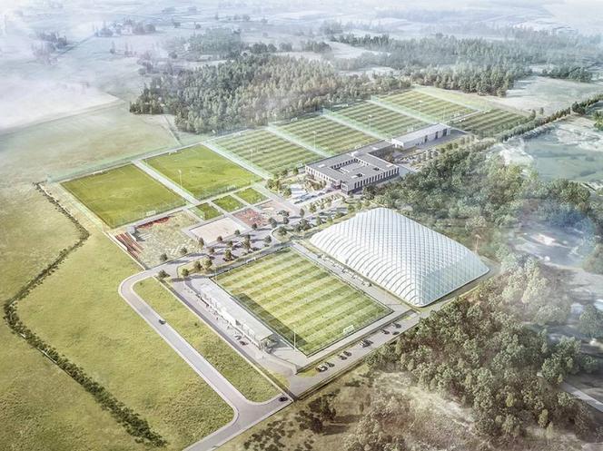 Wizualizacje nowego ośrodka treningowego dla Legii