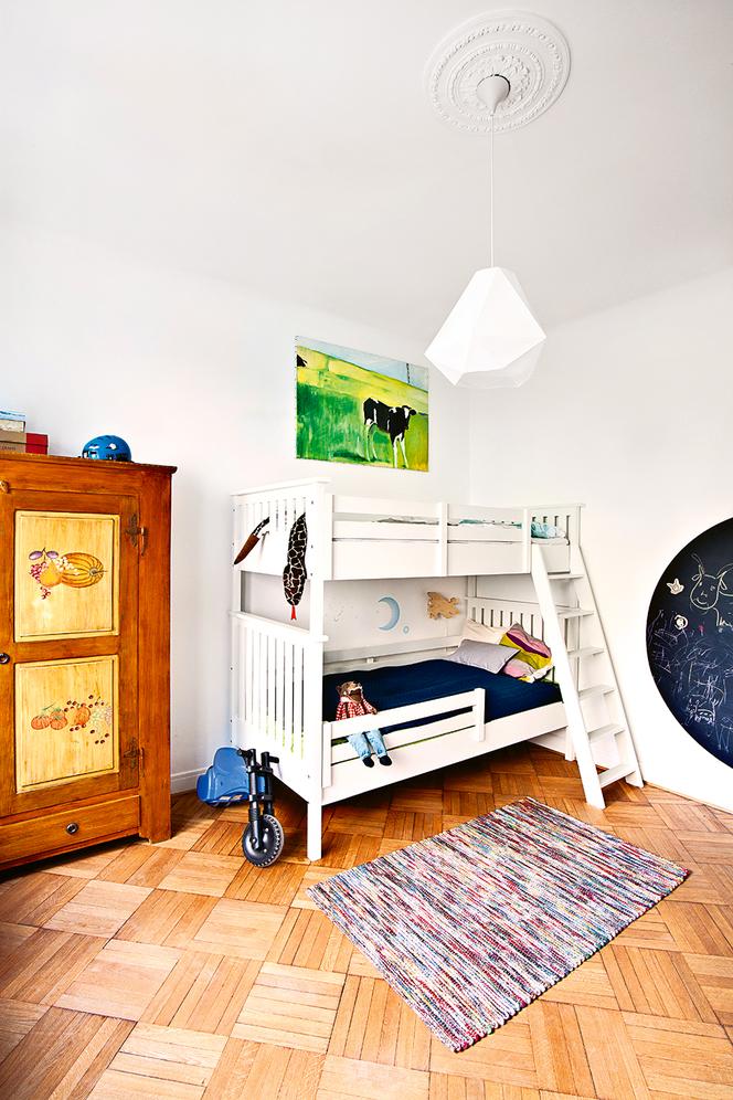 Mieszkanie w stylu vintage, pokój dziecka