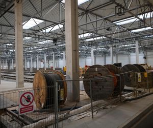 Budowa stacji postojowo-technicznej Mory (sierpień 2025)