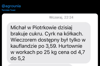 W sklepach brakuje cukru