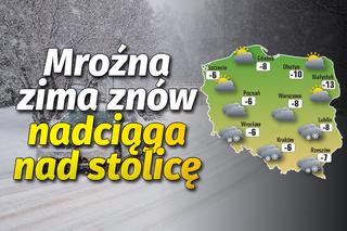 Warszawa. Prognoza pogody 07.02.2021: Mroźna zima znów nadciąga nad stolicę