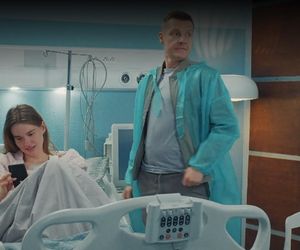 M jak miłość odc. 1878. Franka (Dominika Kachlik), Paweł (Rafał Mroczek)