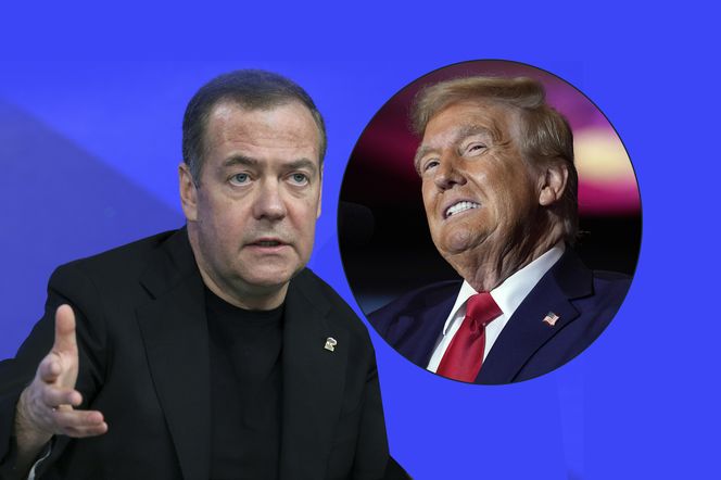 Trump miał grozić Putinowi uderzeniem w Moskwę?! Miedwiediew: Waszyngton też zostanie trafiony!