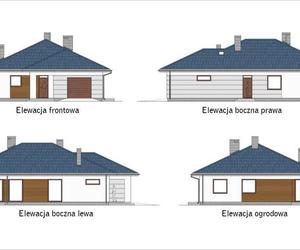 Projekt domu M106 Słoneczna polana z katalogu Muratora - wizualizacje, plany, rysunek, aranżacje, zdjęcia