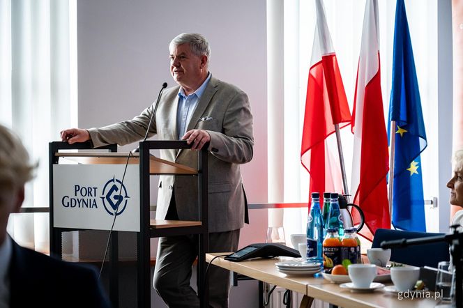 Posiedzenie sejmowej Komisji Infrastruktury w Porcie Gdynia