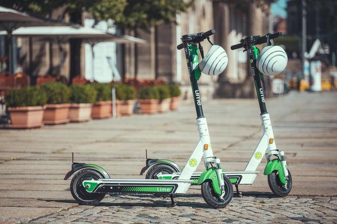E-hulajnogi Lime wracają na ulice Poznania