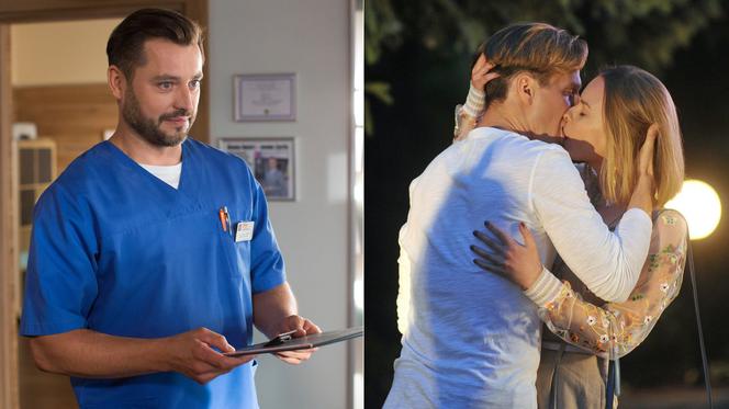 Na dobre i na złe, odcinek 714. Borys (Marcin Zacharzewski), Michał Wilczewski (Mateusz Janicki)