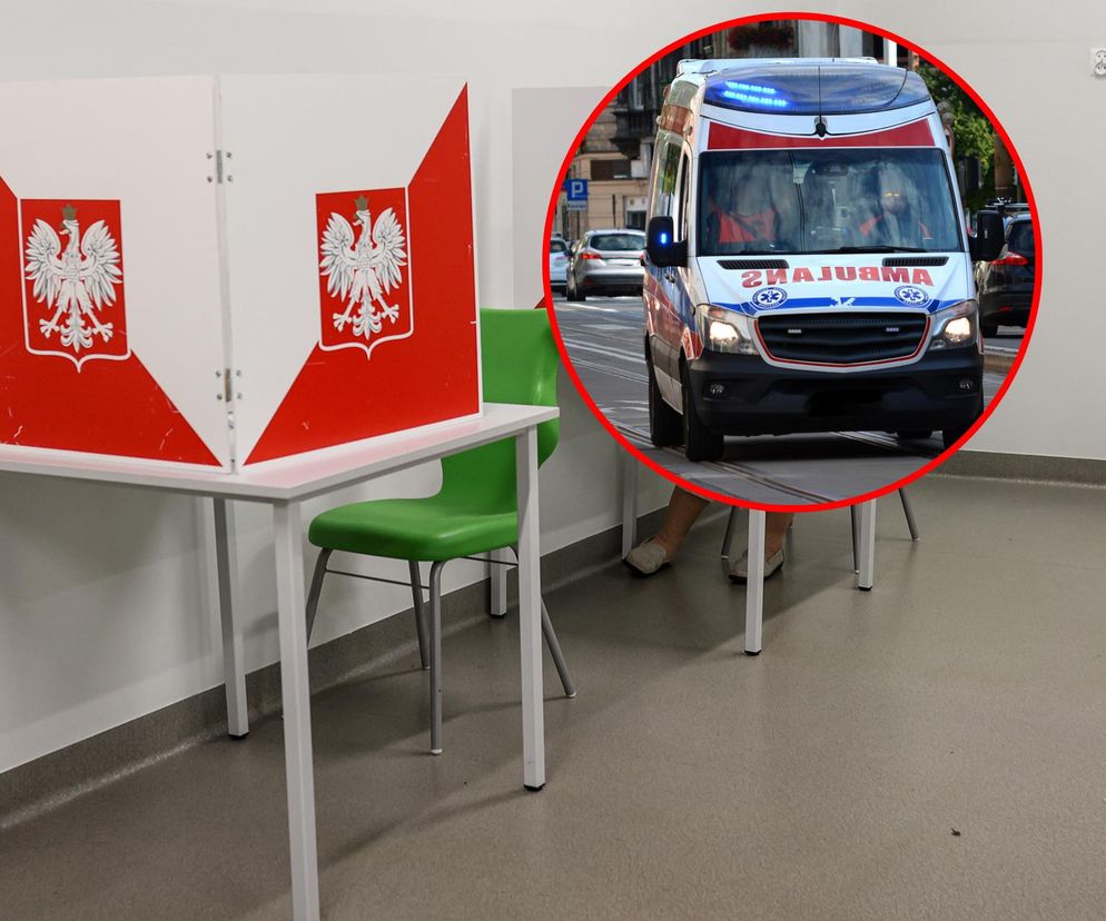 Dramat podczas wyborów w Krakowie. Mężczyzna nie żyje! Zasłabł w lokalu wyborczym