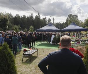 Ceremonia pogrzebowa Jewgienija Prigożyna