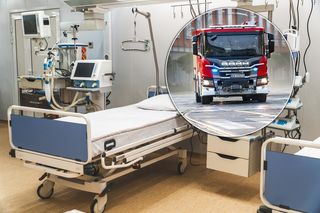 Woda zalewa szpital w Giżycku. Trwa ewakuacja pacjentów