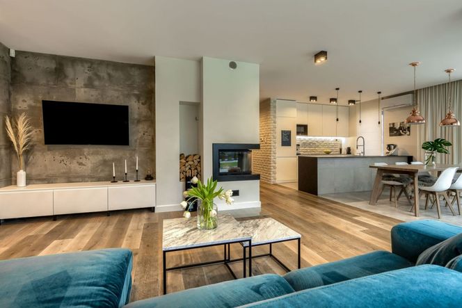 Przytulny dom w nowoczesnym stylu na Mazurach 