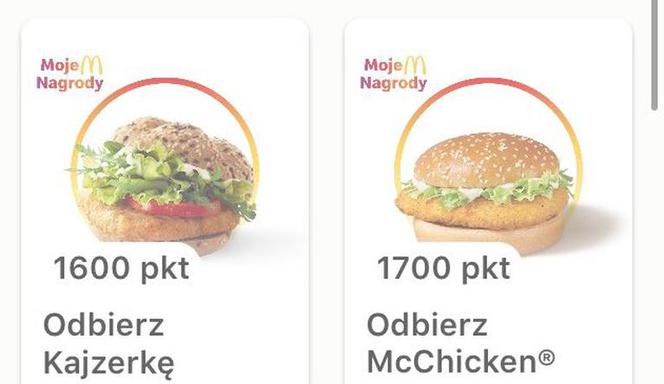 Darmowe jedzenie w McDonald's! Ile trzeba uzbierać punktów?