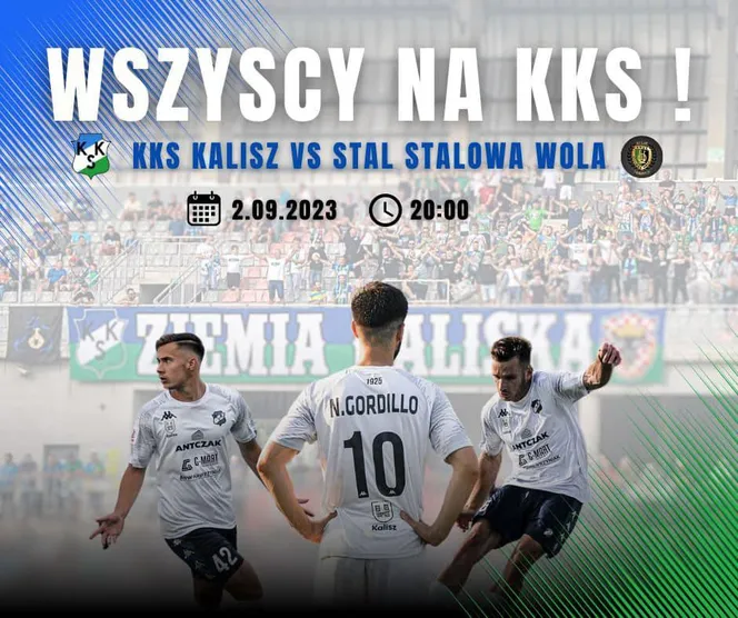 KKS Kalisz zmierzy się ze Stalą Stalowa Wola