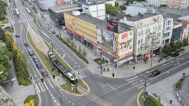 Olsztyn z lotu ptaka. Tak wygląda miasto z wieży ratuszowej