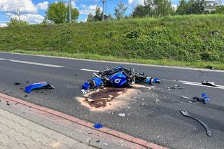 Blachownia. Nie żyje młody motocyklista. Policja podała przyczynę tragicznego wypadku