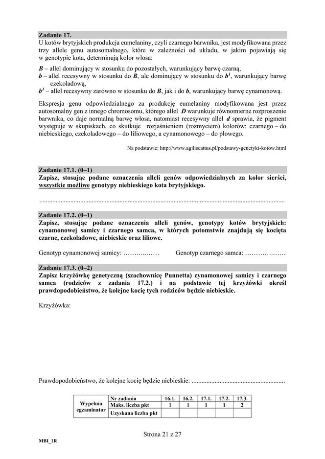 Matura 2018 z biologii [ARKUSZE CKE, ODPOWIEDZI]