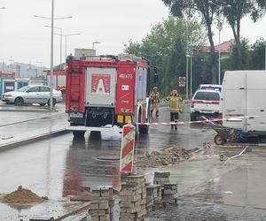 Pirotechnicy potrzebni na budowie parkingu w Starachowicach Zachodnich