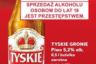 Piwo Tyskie  2,29 zł