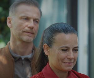 M jak miłość odc. 1881. Magda (Anna Mucha), Andrzej Budzyński (Krystian Wieczorek)