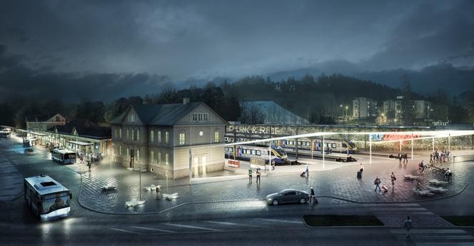 Nowy dworzec w Zakopanem