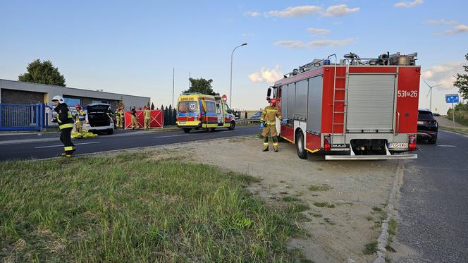 Tragiczny wypadek w Ostrowie Wielkopolskim. Nie żyje młody strażak OSP