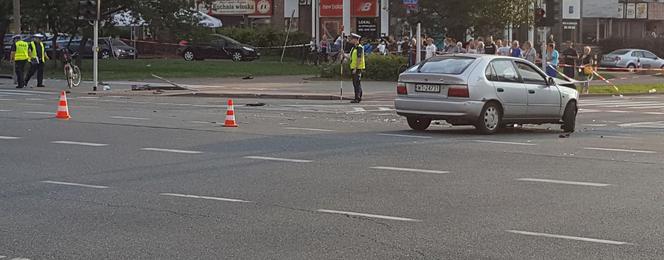 Wypadek w Warszawie