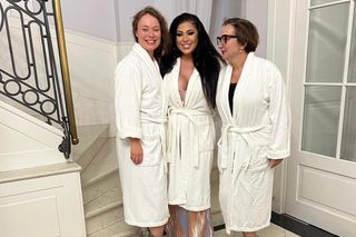 Iwona Węgrowska zagrała koncert w szlafroku