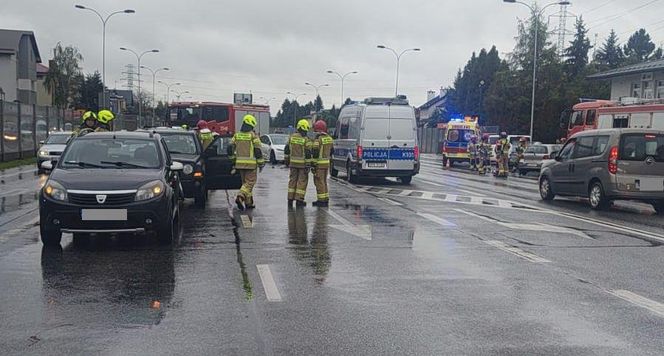 Poważny wypadek na al. Sikorskiego