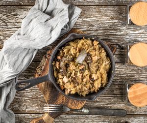 Bigos z boczniakami - niezwykle aromatyczny postny bigos