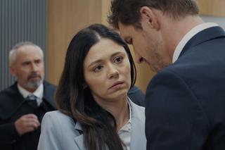 M jak miłość, odcinek 1752: Marcin (Mikołaj Roznerski), Iza (Adriana Kalska), Werner (Jacek Kopczyński)